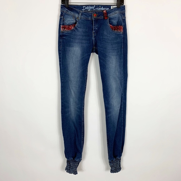 desigual jeans womens